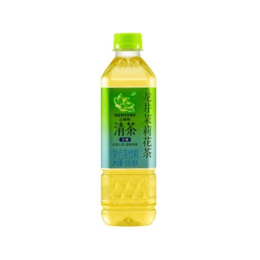 三得利清茶龙井茉莉花茶(无糖)500ml 商品图0