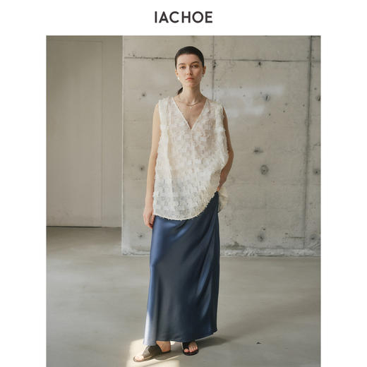 棉仓3621503004-IACHOE小方格背心 商品图4