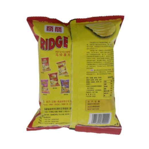 丽丽薯片烧烤味55g 商品图1