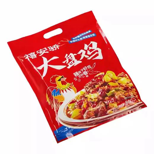 【1件起全国包邮】新疆大盘鸡 禧安骄芦花鸡风味真空速食即食（800g*1袋） 商品图3