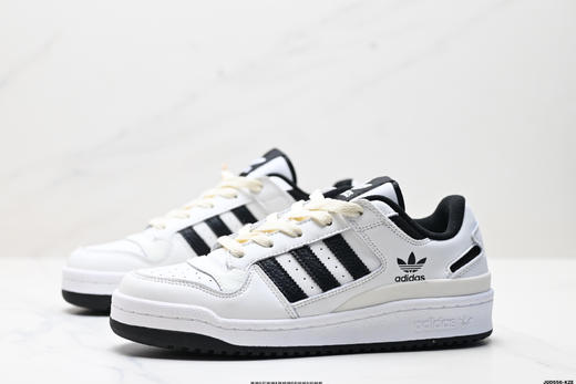 阿迪达斯ADIDAS FORUM LOW CL三叶草经典复古低帮休闲运动板鞋ID0990男女鞋 商品图3