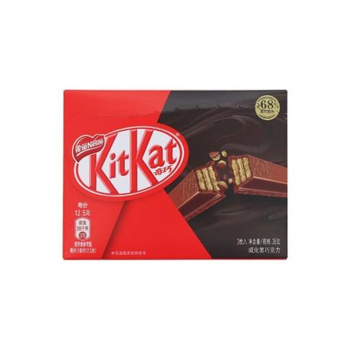 雀巢奇巧 威化黑巧克力(威化饼干) 36g(3枚)/盒 商品图0