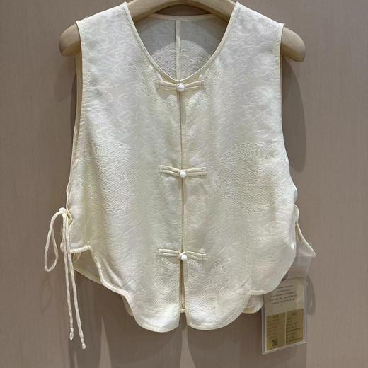 【线上专属】圆领马甲(24704741米汤娇) 商品图0