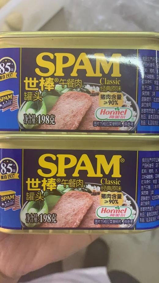 世棒午餐肉罐头1*1瓶 商品图0