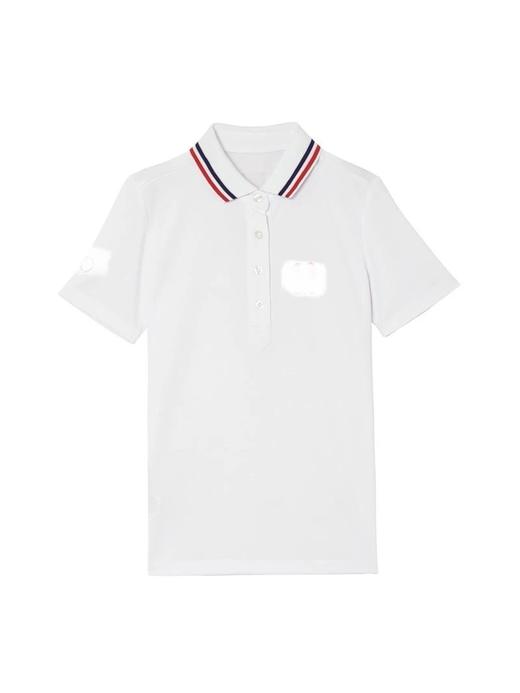 日系原单 高尔夫 女士 骷髅&三叶草短袖Polo衫心形logo标志 商品图1