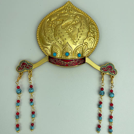 回鹘公主桃心冠冰箱贴金属材质磁吸铁质礼盒包装西安旅游文创礼品国风礼物 商品图4