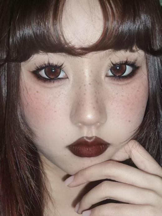 【大直径半年抛】MIMIPARK-致命诱惑 红-14.5mm【半年抛 0-800度 无525/575】 商品图7