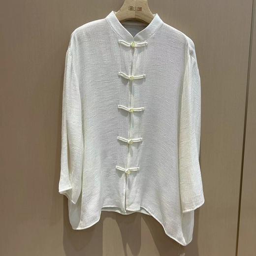 【线上专属】中式小衫（24710545-山矾） 商品图0