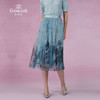 乔万尼半身裙女新款夏季a字版型百褶半裙EM2D797 商品缩略图1