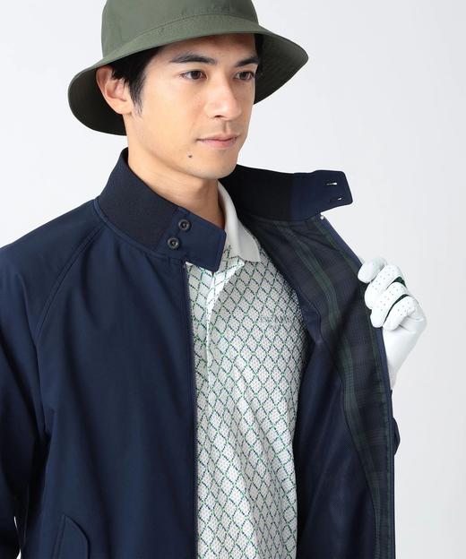 BEAMS 高尔夫 男士【防水/伸缩性】弹力夹克外套网格内衬 商品图5