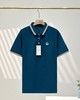 哈吉斯polo衫 ！2025年新款英伦夏季男装双条间色领POLO衫 商品缩略图3