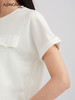 【潇洒率性】阿菁娜清新国风元素连肩袖圆领T恤F30C301032 商品缩略图4