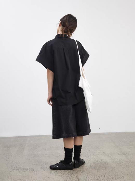 步履不停/5B11242C/飞袖翻领衬衫 商品图2