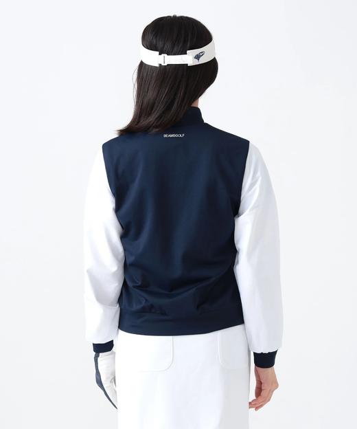 BEAMS 高尔夫 女士【防紫外线/吸水速干/伸缩性】立领拉链夹克外套 商品图7