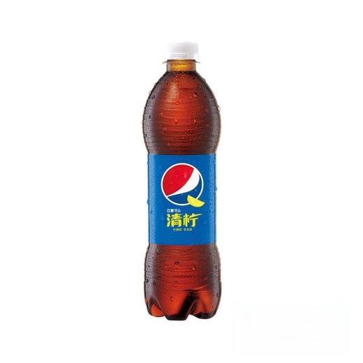 百事可乐Pepsi Cola 柠檬口味百事清柠可乐型汽水 500ml/瓶 商品图1