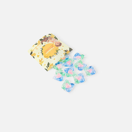 巴拉巴拉儿童洗衣凝珠新生儿宝宝婴儿专用衣物去污渍抑菌除螨留香 商品图3