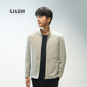 4158m 政企精英 专属定制   岩语轻奢肌理立领夹克