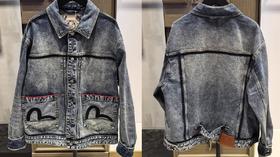 EVISU 男 牛仔夹克 2ESHTM5DJ1043RXINDM