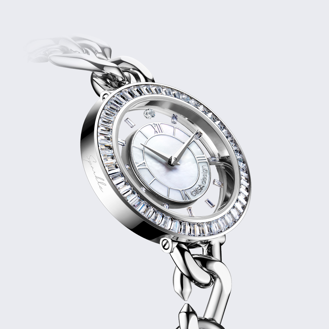 【2025年度新品首发】CIGA design玺佳钻随心动艺术腕表 石英女表