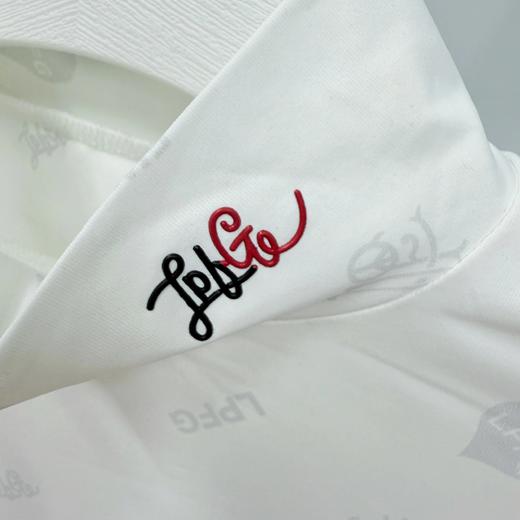 日单 高尔夫女士 印花短袖T恤立领 修身版型速干透气 爱心三叶草图案 商品图3