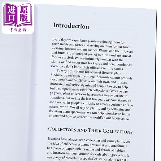 【中商原版】压制植物 植物标本制作指南 手工DIY Pressed Plants Making a Herbarium 英文原版 Linda P J Lipsen  商品图2