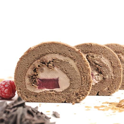 烤爱·新品·蛋糕卷系列·灵感覆盆子卷·巧克力奶油覆盆子冻夹心·下午茶 全国配送（偏远地区除外） 商品图3