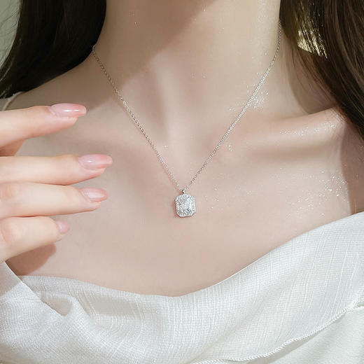 【方糖】925纯银璀璨项链【JHY-N001774B】 商品图1