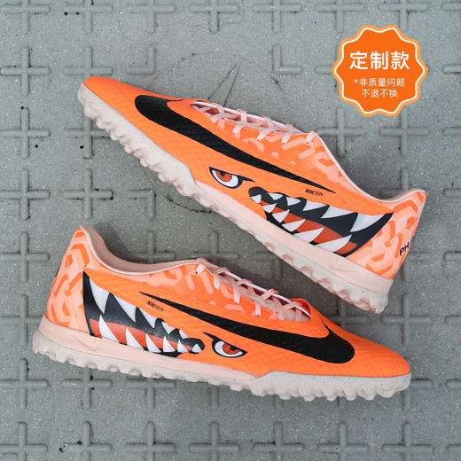 【设计师款捡漏】小李子耐克刺客传奇PHANTOM中端高帮低帮TF碎钉AG足球鞋 商品图8