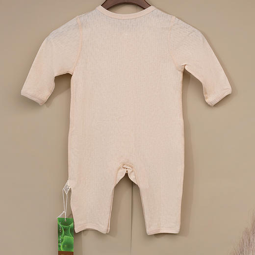 素道有机彩棉 新生儿连体衣 商品图2