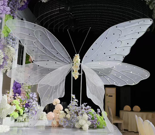 背景舞蝶、不含花艺（运费自理） 商品图1