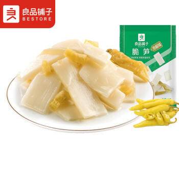 良品铺子 泡椒脆笋 素食小吃 休闲零食 泡椒辣味188g 商品图2