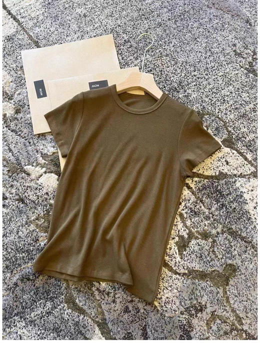 【断码 捡漏】 不可机洗的 The row 面膜T恤 有羊绒感 巨亲肤 商品图14