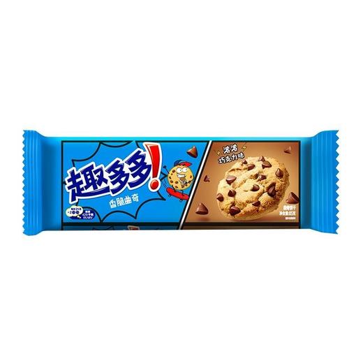 趣多多 浓浓巧克力味香脆曲奇饼干 85g/袋 商品图0