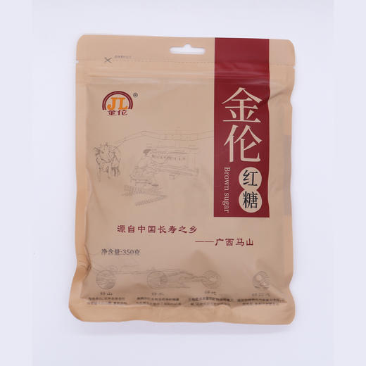 金伦原味红糖350g袋装 商品图0