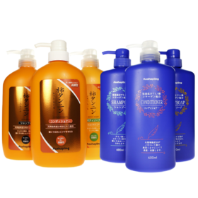 朝日禾玲 涩柿&氨基酸洗发护发沐浴