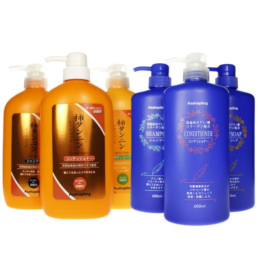 朝日禾玲 涩柿&氨基酸洗发护发沐浴 商品图0