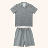【双层纱波点家居服】全棉双层纱波点家居服短袖短裤夏季睡衣套装情侣居家 商品缩略图6