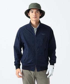 BEAMS 高尔夫 男士【防水/伸缩性】弹力夹克外套网格内衬