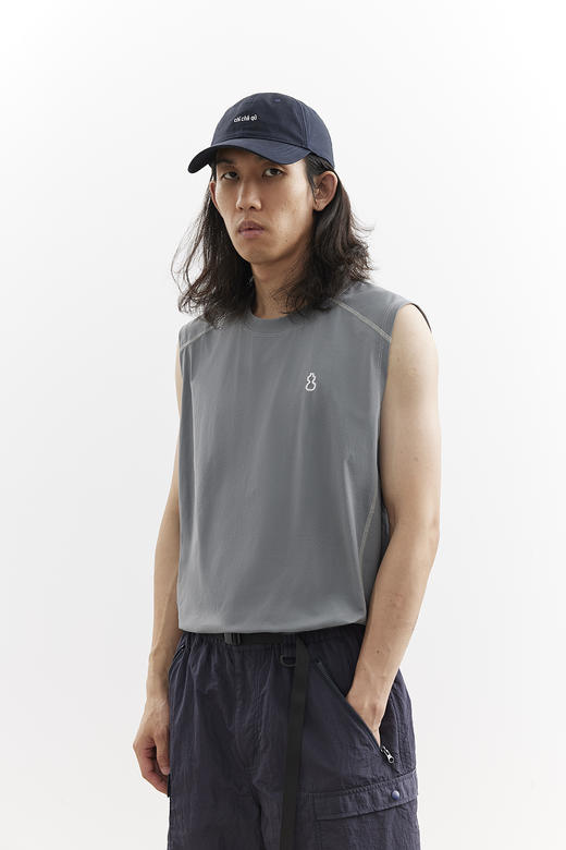 吃茶去chichaqu25速干索罗娜吸湿排汗防晒轻量无袖背心坎肩运动 商品图1