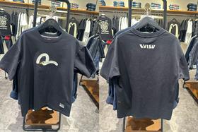 EVISU 男 T恤 2ESHTM5TS1225RXBLKX