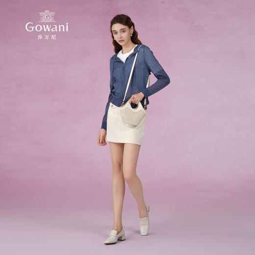 【两色可选】乔万尼运动连帽针织衫连帽开衫夏季新款外套EM2M888 商品图7