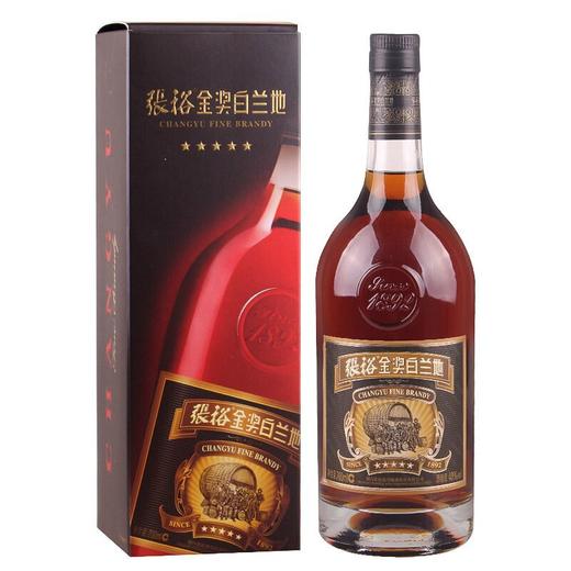 张裕  40度金奖五星白兰地 700ml/盒 商品图0