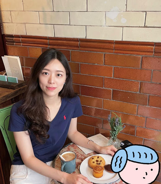 福利价赵露丝同款V领纯棉短袖t恤 商品图6