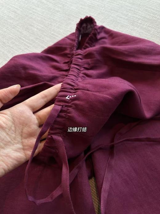 26年年初福利2~8折！诺悠翩雅亚麻阔腿休闲裤 商品图2