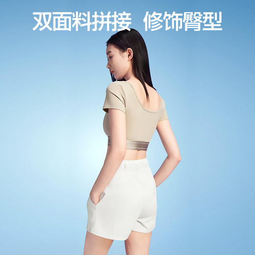 【商场同款】SIINSIIN高腰梭织短裤 商品图3