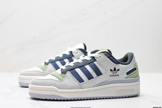 阿迪达斯ADIDAS FORUM LOW CL三叶草经典复古低帮休闲运动板鞋ID0990男女鞋 商品图3