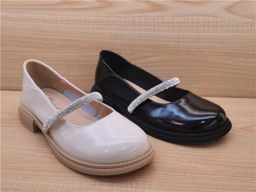 豪行女鞋正品真皮时尚休闲舒适低跟女单鞋22301106 商品图1