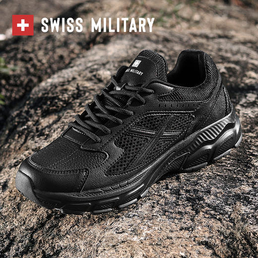 疯抢中！！建议拍大一码【SWISS MILITARY瑞士军工】户外运动休闲情侣鞋 透气舒适 耐磨防滑 时尚百搭 商品图3