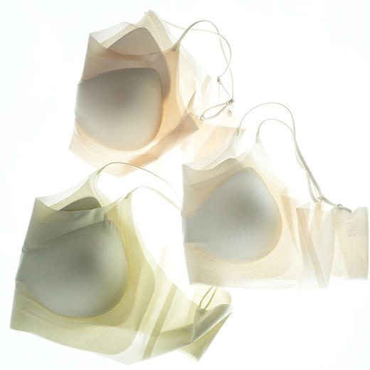 【无痕凉爽】官网299！无尺码通穿凉感文胸罩抹胸背心女 无痕塑形收副乳软胶骨内衣 商品图4