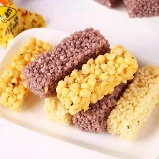 【追剧爆火零食】谷小琪坚果小米酥/粗粮玉米酥/坚果黑米酥100包/箱（约600g） 商品图0